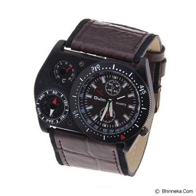 OULM Multifunction Watch For Men [4094] - Brown