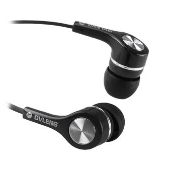 OVLENG OV-IP530 In-Ear Professional Quality Earphones w/ Mic for Mobile Phone - Black (Intl)  