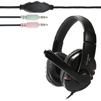 OVLENG Universal Stereo Headset with Mic (Black)  