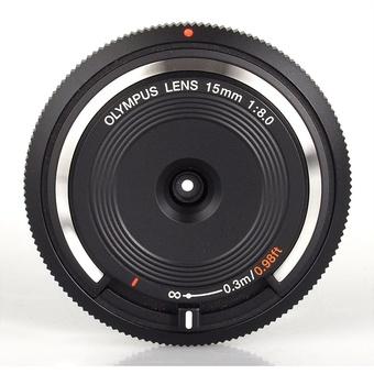 Olympus OM-D E-M1 16.3 MP Mirrorless Camera Black With 15mm Lens Kit  