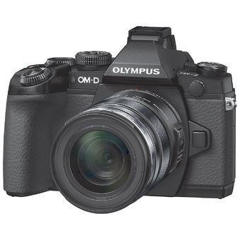 Olympus OM-D E-M1 16.3 MP Mirrorless Camera Black With 12-50mm Lens Kit  