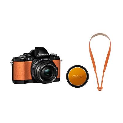 Olympus OM-D E-M10 Limited Edition Kit 14-42mm f3.5-5.6 EZ+Strap Kamera Mirrorless
