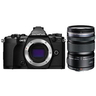 Olympus OM-D E-M5 Mark II Digital Camera with 12-40mm f/2.8 Pro Lens Kit (Black)  