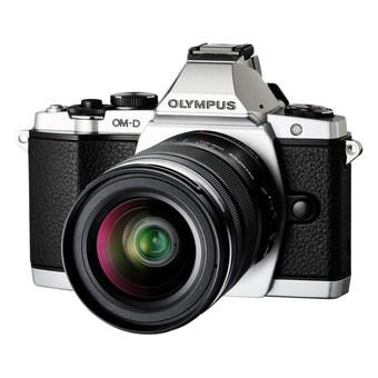 Olympus OM-D E-M5 (Silver) with 12-50mm f/3.5-6.3 EZ Lens Kit  