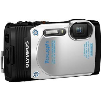 Olympus Stylus Tough TG-850 16 MP Waterproof Digital Camera White  