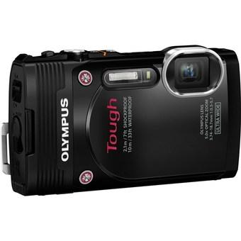 Olympus Stylus Tough TG-850 Waterproof Digital Camera Black  