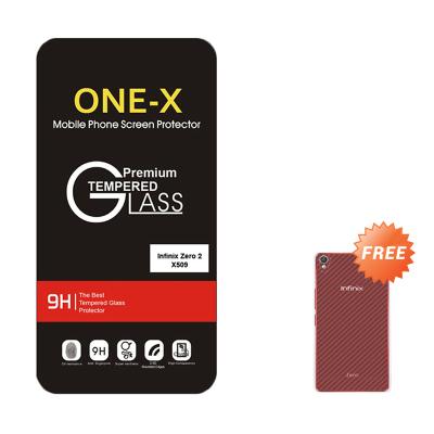 One-X Tempered Glass Screen Protector for Infinix Zero 2 X509 + Free Aircase