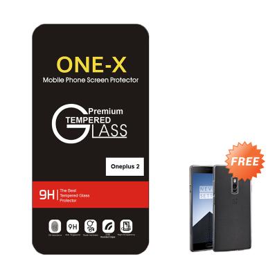 One-X Tempered Glass Screen Protector for Oneplus 2 1+2 + Free Aircase