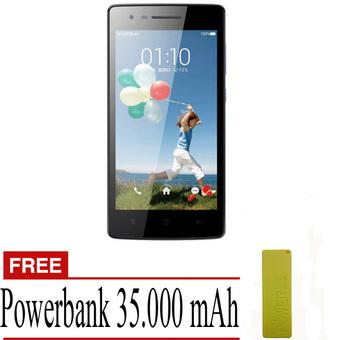 Oppo Mirror 3 - 8 GB - Abu-abu + Gratis Powerbank  