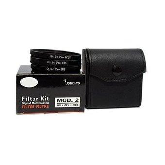OpticPro Filter Kit Mod.2 52mm - Hitam  