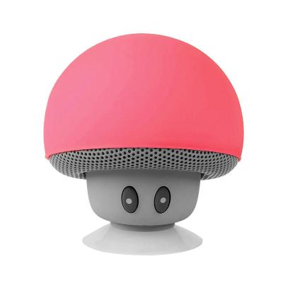 Optimuz Mini Speaker Portable Bluetooth Jamur - Peach