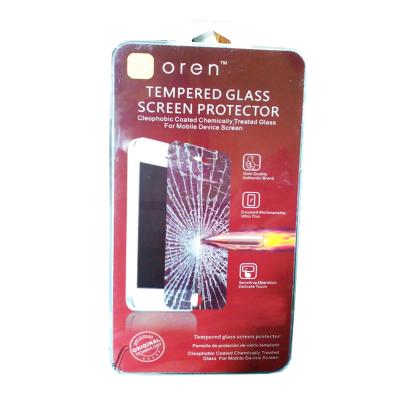 Oren Silver Tempered Glass for iPhone 5G or 5S 3D