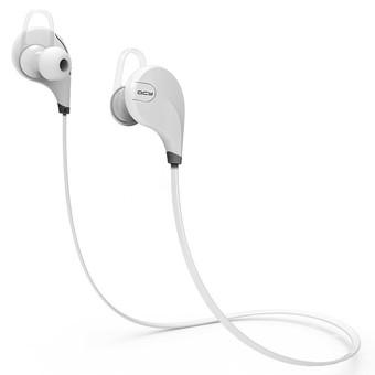 Original QCY QY7 Bluetooth 4.1 Fashion Sport Stereo Earphone Headphone Headset White  