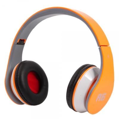 Ovleng OV-A6 Delicate Stylish Foldable Dynamic Stereo Headphone - Orange