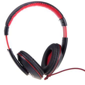 Ovleng X13 Over-The-Ear Headphone (Black/Red) (Intl)  