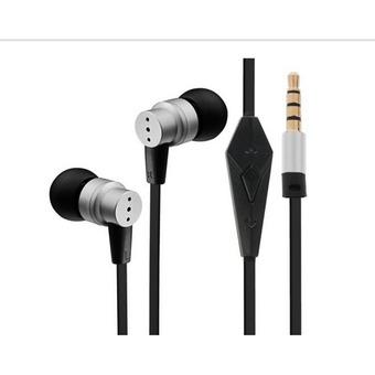 Ovleng ip610 3.5mm Stereo In-ear Earphone Headset Earbuds (Black/Silver) (Intl)  