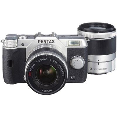 PENTAX Q10 Kit2 - Silver