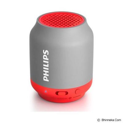 PHILIPS Wireless Speaker Rechargeable Battery [BT 50] - Gray