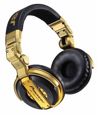 PIONEER HDJ 1000 Headphone / Best seller headphones / Gold / DJ Jack Included / OEM