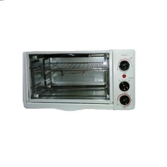 Paling Laku Electric Oven trisonic 1255- Grill Baking Oven with Rotisserie with Rotisserie - Putih  