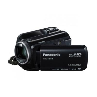 Panasonic HDC HS-80 Hitam Camcorder [1.5 MP/34x Optical Zoom]