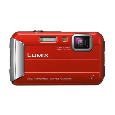 Panasonic Lumix DMC-FT25 Merah Kamera Pocket [16 MP]