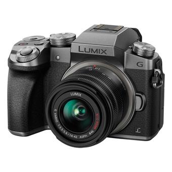 Panasonic Lumix DMC-G7 Mirrorless Micro Four Thirds Digital Camera with 14-140mm Lens Silver  