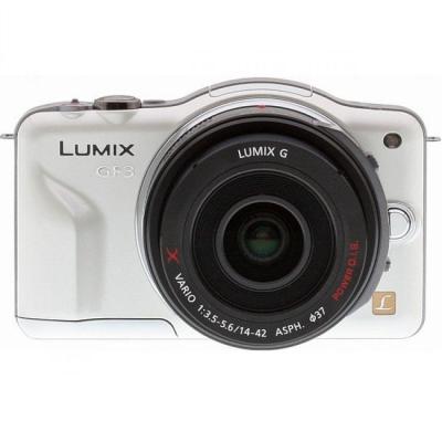 Panasonic Lumix DMC-GF3X Kit - 12.1 MP - Putih