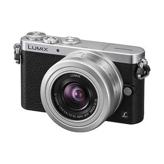 Panasonic Lumix DMC-GM1 Mirrorless Camera with 12-32mm Lens Kit Silver  