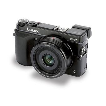 Panasonic Lumix DMC-GX7 16.0 MP Camra Kit with 20mm Lens Black  