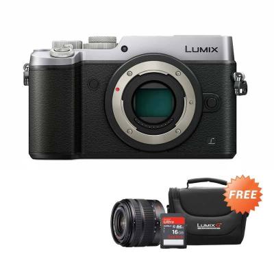 Panasonic Lumix DMC-GX8 Silver Kamera Mirrorless [Body Only]