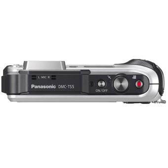 Panasonic Lumix DMC-TS5 16.1 MP Digital Camera Silver  