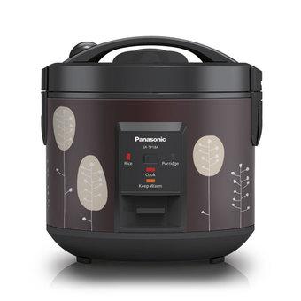 Panasonic Rice Cooker 4in1 Easy Cooking SR-TP18SSR - Retro Floral Maroon  