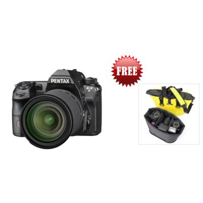Pentax K-3 II 16-85mm Black Kamera DSLR + Aosta Tote Bag
