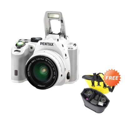 Pentax K-S2 18-50 Putih Kamera DSLR + Memory Card