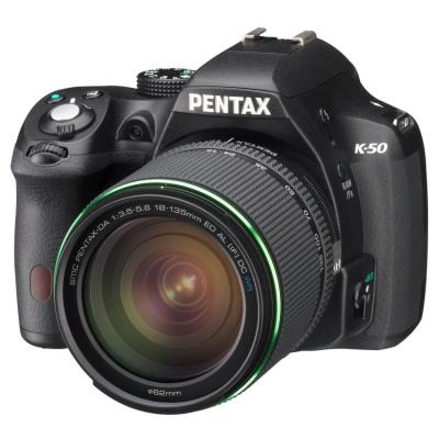 Pentax K50 18-135mm - Hitam