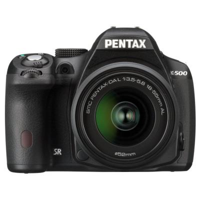 Pentax K500 18-55mm Lens Kit - Hitam + Memory card 8gb