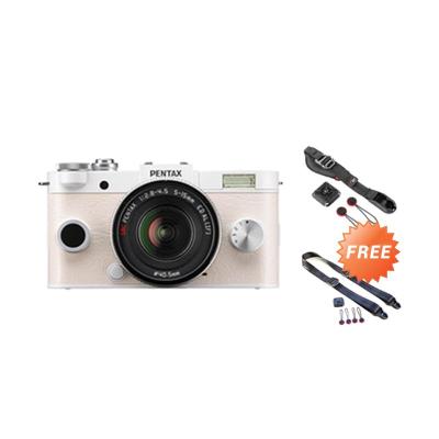 Pentax Q S1 Zoom Lens Kit Putih Kamera Mirrorless