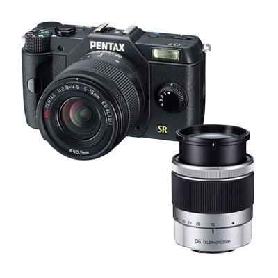 Pentax Q7 02 06 Lens Kit Hitam Kamera Mirrorless