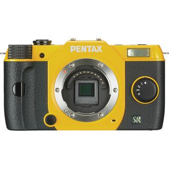 Pentax Q7 Compact Camera Yellow with 5-15mm Lens Kit  
