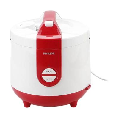 Philips HD3118/32 Putih Merah Rice Cooker [2 L]