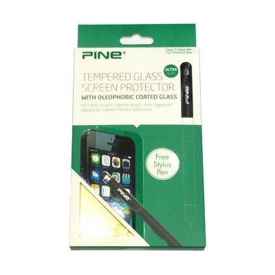 Pine Tempered Glass Screen Protector for iphone 6 Plus + Stylus Pen