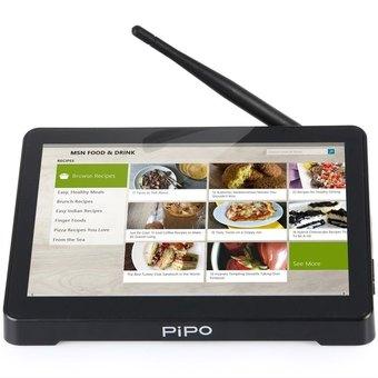 Pipo X9 Mini Pc Tablet - Intel Z3736F Quad Core 1.83Ghz - 32GB - Windows 10 - 9" - Hitam  