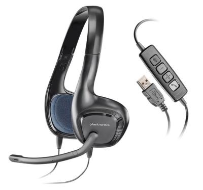 Plantronics Audio 628 Black Headset