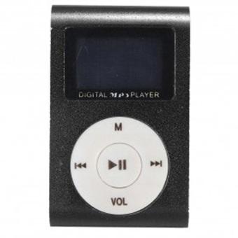 Pod MP3 Player TF card with Small Clip Silver and LCD Screen  
