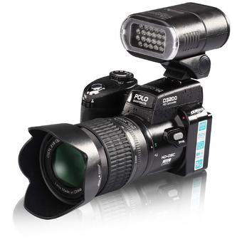 Polo Snapshot D3200 5 MegaPixel 21X Optical Zoom Digital SLR Camera (Black)  