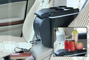Portable Electronic Cooling Warming Kulkas dlm Mobil isi 6L