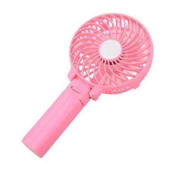 Portable Handheld Cooling Fan 18650 Battery - Pink  
