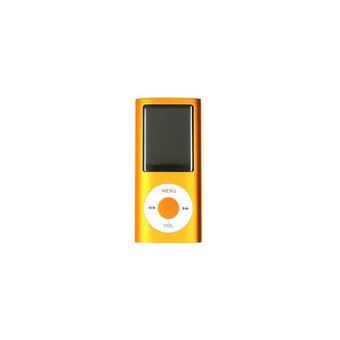 Portable MP4 Player 4GB Orange  