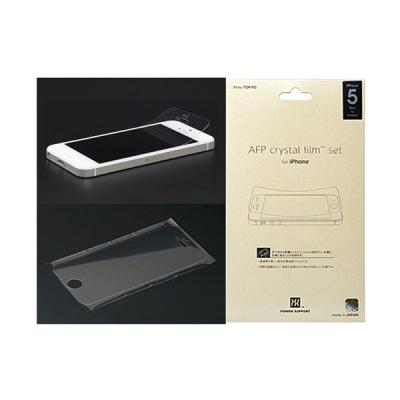 Power Support PJK 01 AFP Crystal Film Set for iPhone 5,5s,5c